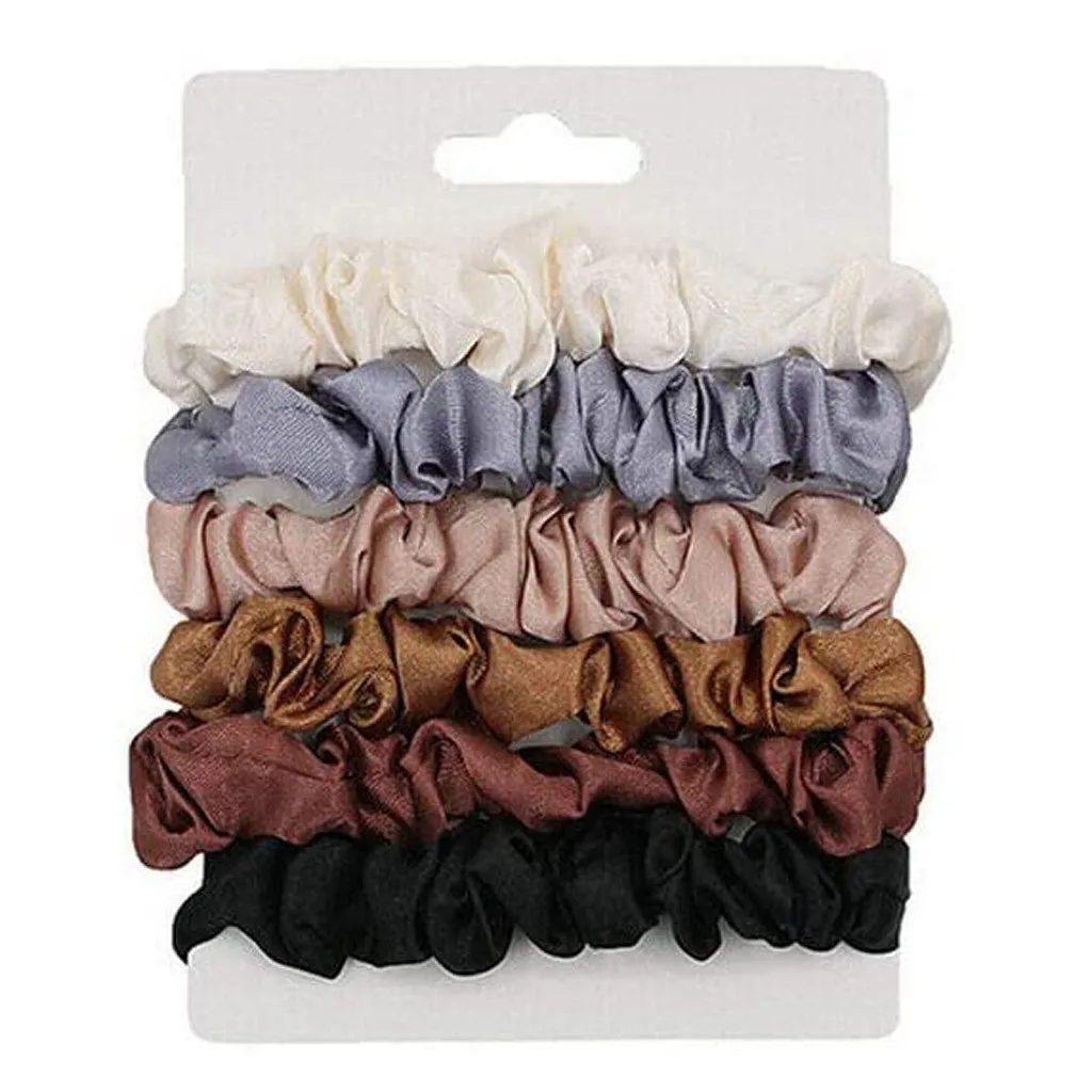 6 Colours Set hair scrunchies Elastic Ties Hair Silk Satin Scrunchie Ponytail Ropes Accessories chouchou cheveux femme #J05
6 Colours Set hair scrunchies Elastic Ties Hair Silk Satin Scrunchie Ponytail Ropes Accessories chouchou cheveux femme #J05