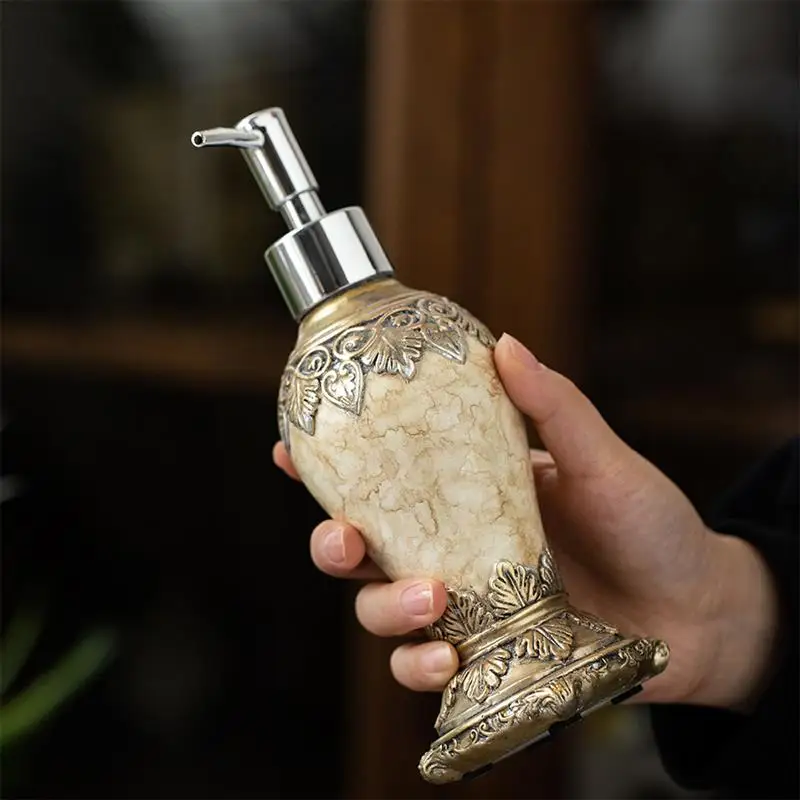 300ml pattern agate color liquid bottle retro sub-bottling creative shower gel press bottle bathroom home soap dispenser tools
300ml pattern agate color liquid bottle retro sub-bottling creative shower gel press bottle bathroom home soap dispenser tools