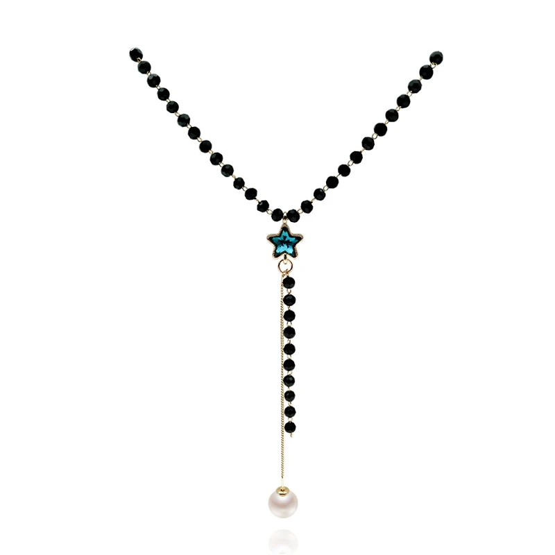 Five-pointed star pendant chic necklace simple sexy neck jewelry female cold wind clavicle chain hipster necklace
Five-pointed star pendant chic necklace simple sexy neck jewelry female cold wind clavicle chain hipster necklace