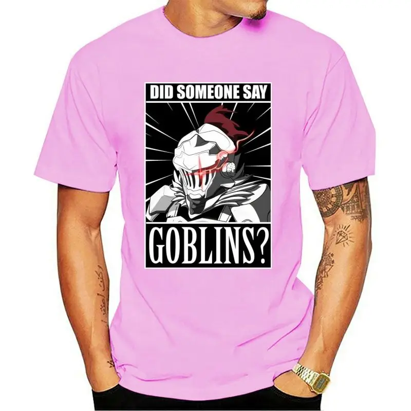 Colorful New Arrival Classic Men T-shirt Goblin Slayer Did Anyone Say Short Sleeve 100% Cotton Round Neck T Shirt For Boy Tees
Colorful New Arrival Classic Men T-shirt Goblin Slayer Did Anyone Say Short Sleeve 100% Cotton Round Neck T Shirt For Boy Tees
