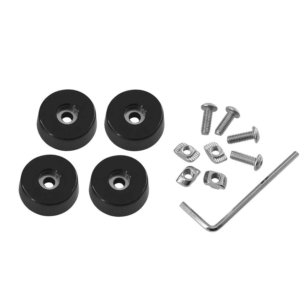 4 Sets Antivibration Feet For i3 Printer Kit Anti-vibration Rubber Landing Mat Feet For 2020 Profile Sapphire pro Bluer Ender 5
4 Sets Antivibration Feet For i3 Printer Kit Anti-vibration Rubber Landing Mat Feet For 2020 Profile Sapphire pro Bluer Ender 5