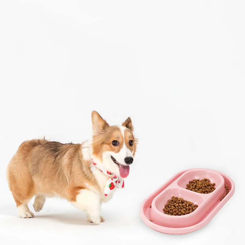 Anti Scattering Cat Bowl Pet Small Dog Bowls Double Travel Easy Clean Food Water Plate Drinking Feeder Pets Dish Puppy Suppliers
Anti Scattering Cat Bowl Pet Small Dog Bowls Double Travel Easy Clean Food Water Plate Drinking Feeder Pets Dish Puppy Suppliers