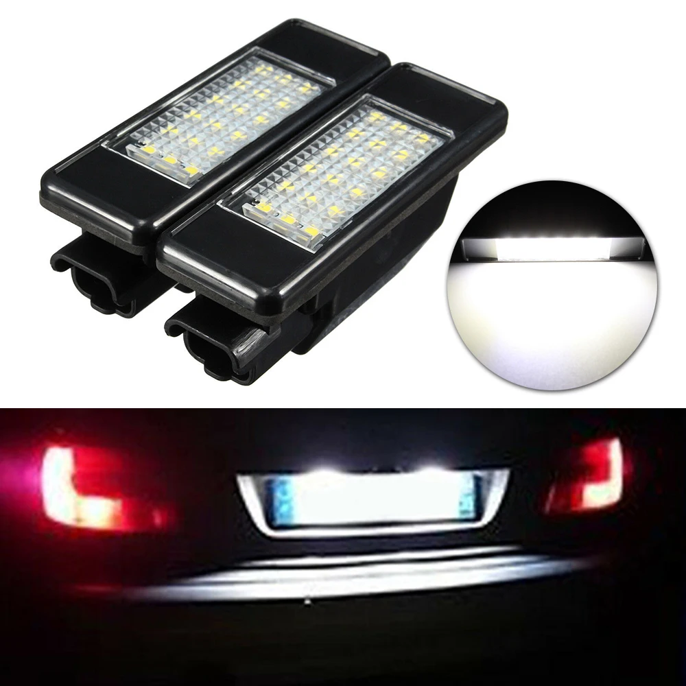 LED License Plate Light Light ABS Plastic 78x21mm 3.07x0.83in 2 Pcs For P-Eugeot 1007 207 307 308 3008 406 407 508 607 License
LED License Plate Light Light ABS Plastic 78x21mm 3.07x0.83in 2 Pcs For P-Eugeot 1007 207 307 308 3008 406 407 508 607 License