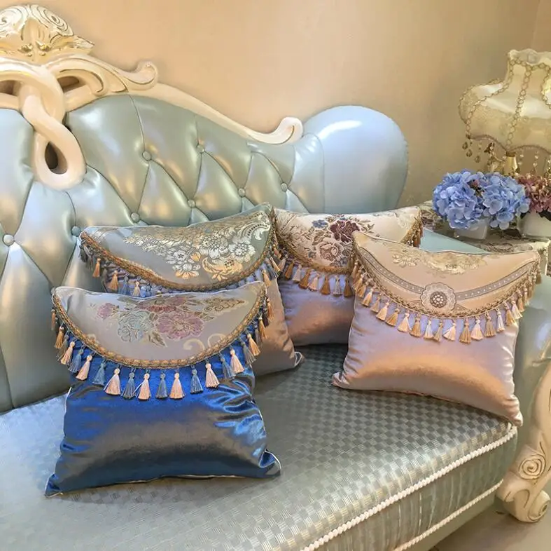 Luxury European-Style Fringed Cushion Cover Flannelette Embroidery of Home Decorative Pillow Case for Sofa Throw Pillow Cover
Luxury European-Style Fringed Cushion Cover Flannelette Embroidery of Home Decorative Pillow Case for Sofa Throw Pillow Cover