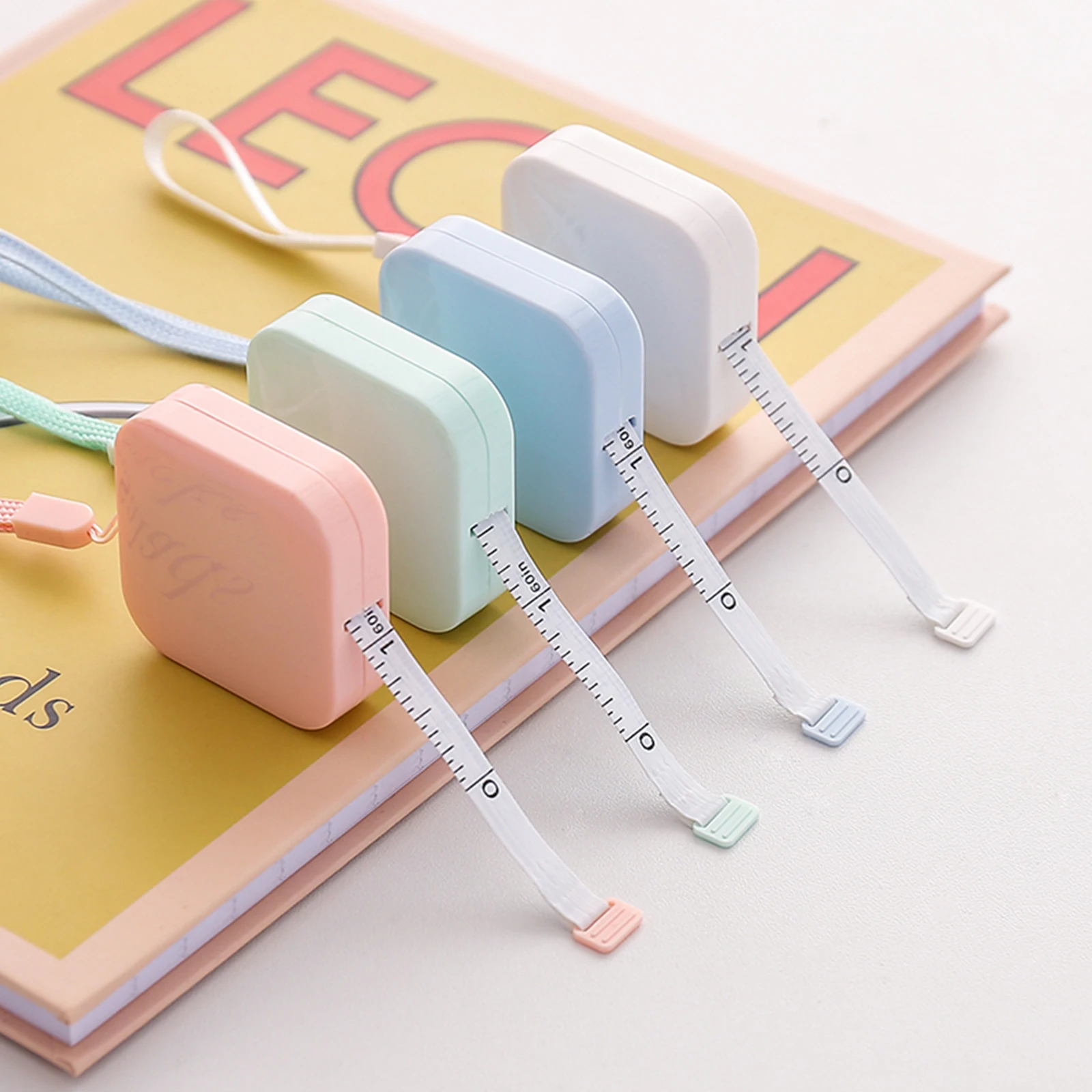 Tape Measure for Body, Retractable Pocket Measuring Tape, Double-Sided Measurements Ruler for Tailor Clothing Fabric Sewing Knit
Tape Measure for Body, Retractable Pocket Measuring Tape, Double-Sided Measurements Ruler for Tailor Clothing Fabric Sewing Knit