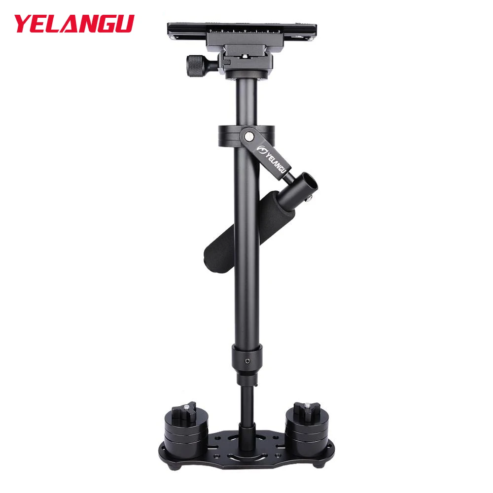 Ручной Стабилизатор для фото-и видеосъемки из алюминиевого сплава DSLR Steadycam для видеокамеры YELANGU S60N
Ручной Стабилизатор для фото-и видеосъемки из алюминиевого сплава DSLR Steadycam для видеокамеры YELANGU S60N