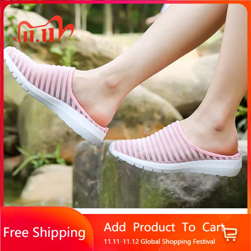 Летняя женская повседневная обувь, дышащие модные сандалии, Легкая удобная Освежающая прогулочная обувь
Летняя женская повседневная обувь, дышащие модные сандалии, Легкая удобная Освежающая прогулочная обувь