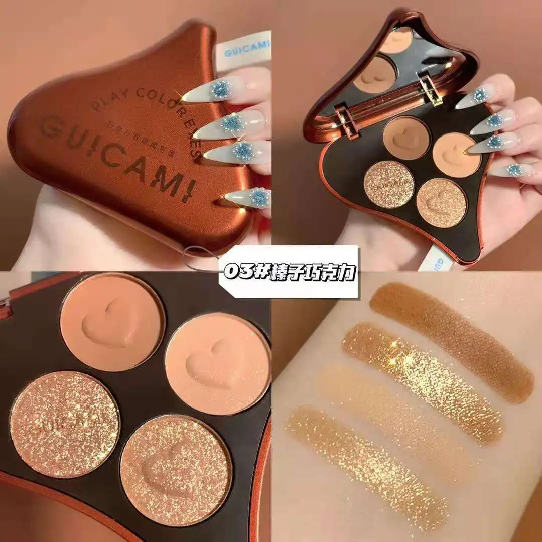 Шоколадные тени для век Палитра матовые блестящие водостойкие натуральные сильно пигментированные яркие тени для век Палитра 4 цвета
Шоколадные тени для век Палитра матовые блестящие водостойкие натуральные сильно пигментированные яркие тени для век Палитра 4 цвета