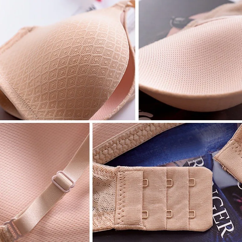 Wireless Push Up Bras for Women Sexy Bralette Crop Top Women Underwear Bh 3/4 Cup Cups Female Bra Lingerie
Wireless Push Up Bras for Women Sexy Bralette Crop Top Women Underwear Bh 3/4 Cup Cups Female Bra Lingerie
