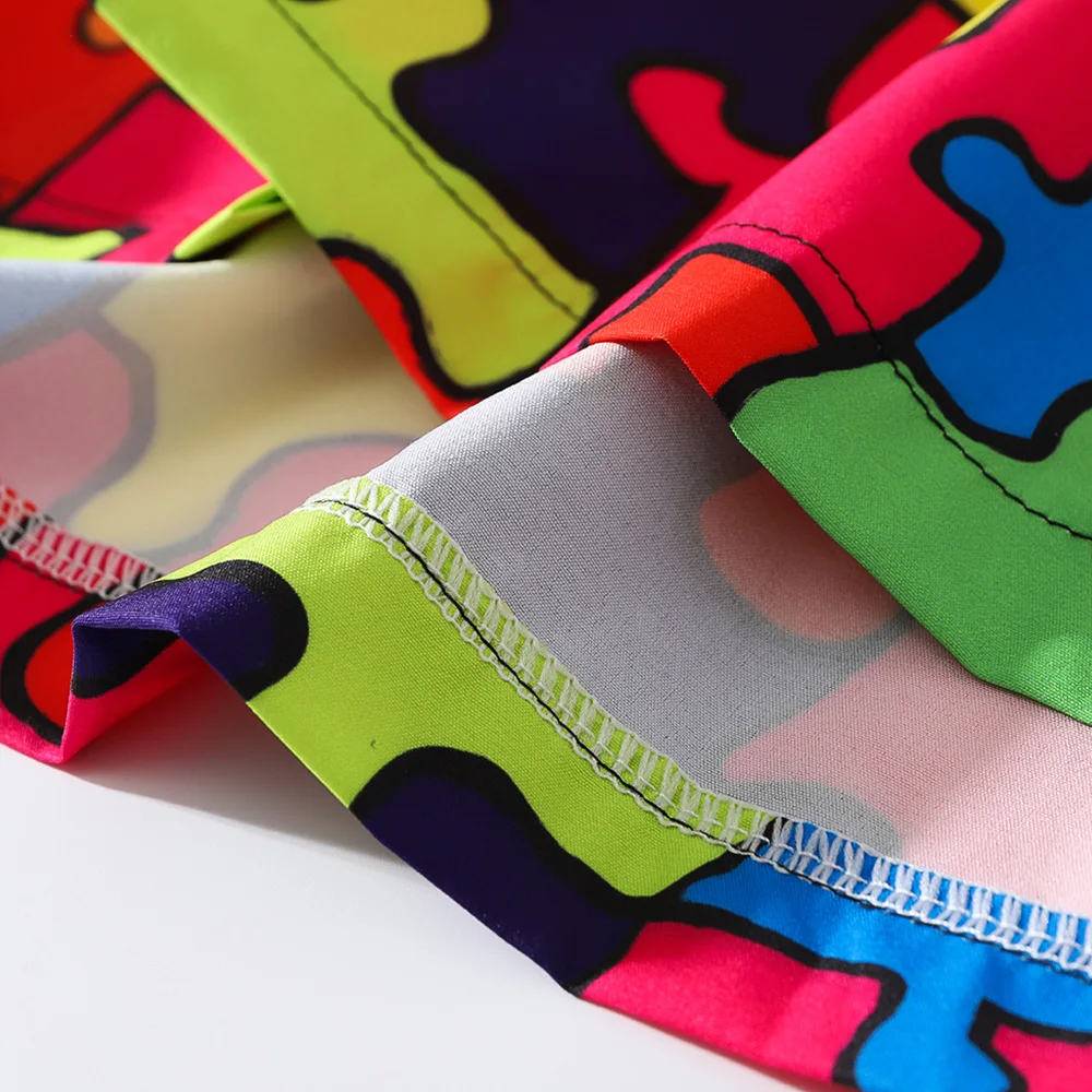 Aolamegs Hip Hop Shirt Men Colorful Puzzle Print Streetwear Men Casual Short Sleeve Tops Summer Fashion Harajuku Hawaiian Shirts
Aolamegs Hip Hop Shirt Men Colorful Puzzle Print Streetwear Men Casual Short Sleeve Tops Summer Fashion Harajuku Hawaiian Shirts