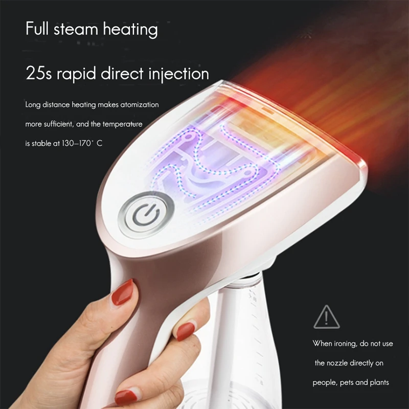 Portable Ironing Steamer for Clothes Ironing Steamer Foldable Garment Steamer Handheld Steam Iron Travel Home EU Plug
Portable Ironing Steamer for Clothes Ironing Steamer Foldable Garment Steamer Handheld Steam Iron Travel Home EU Plug