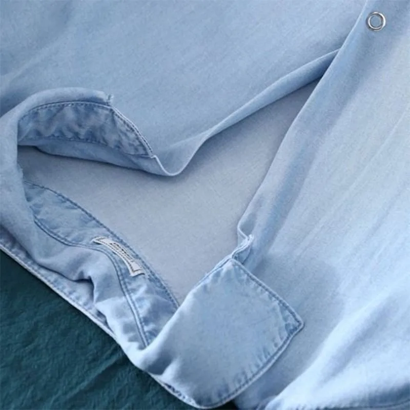 Spring Autumn New Arts Style Women 3/4 Sleeve Loose Shirt Double Pocket Turn-down Collar Long Casual Blouses Plus Size M239
Spring Autumn New Arts Style Women 3/4 Sleeve Loose Shirt Double Pocket Turn-down Collar Long Casual Blouses Plus Size M239