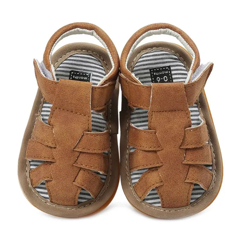 2021 New Infant Baby Boys Summer Faux Leather Sandals Hollow Out Toddler Anti-Skid Rubber First Walker Flat Heel Crib Shoes
2021 New Infant Baby Boys Summer Faux Leather Sandals Hollow Out Toddler Anti-Skid Rubber First Walker Flat Heel Crib Shoes