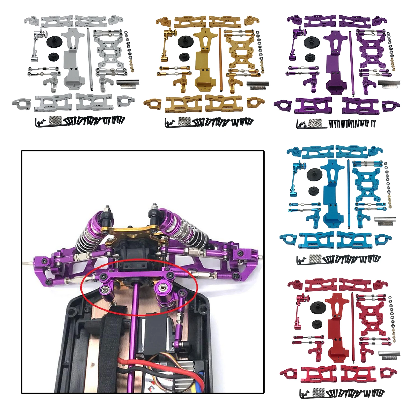 Металлический обновленный мотор-редуктор 1:14 RC для автозапчастей WLtoys 144001
Металлический обновленный мотор-редуктор 1:14 RC для автозапчастей WLtoys 144001