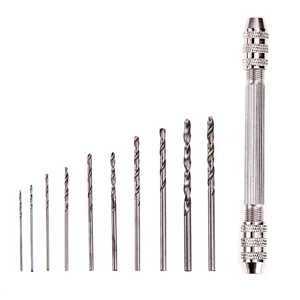 0.5-3.2mm Mini Manual Aluminum Hand Drill High Speed Steel Hand Drill Chuck Twsit Micro Drill Bit Tool Aluminum Hand Drill Chuck 
0.5-3.2mm Mini Manual Aluminum Hand Drill High Speed Steel Hand Drill Chuck Twsit Micro Drill Bit Tool Aluminum Hand Drill Chuck