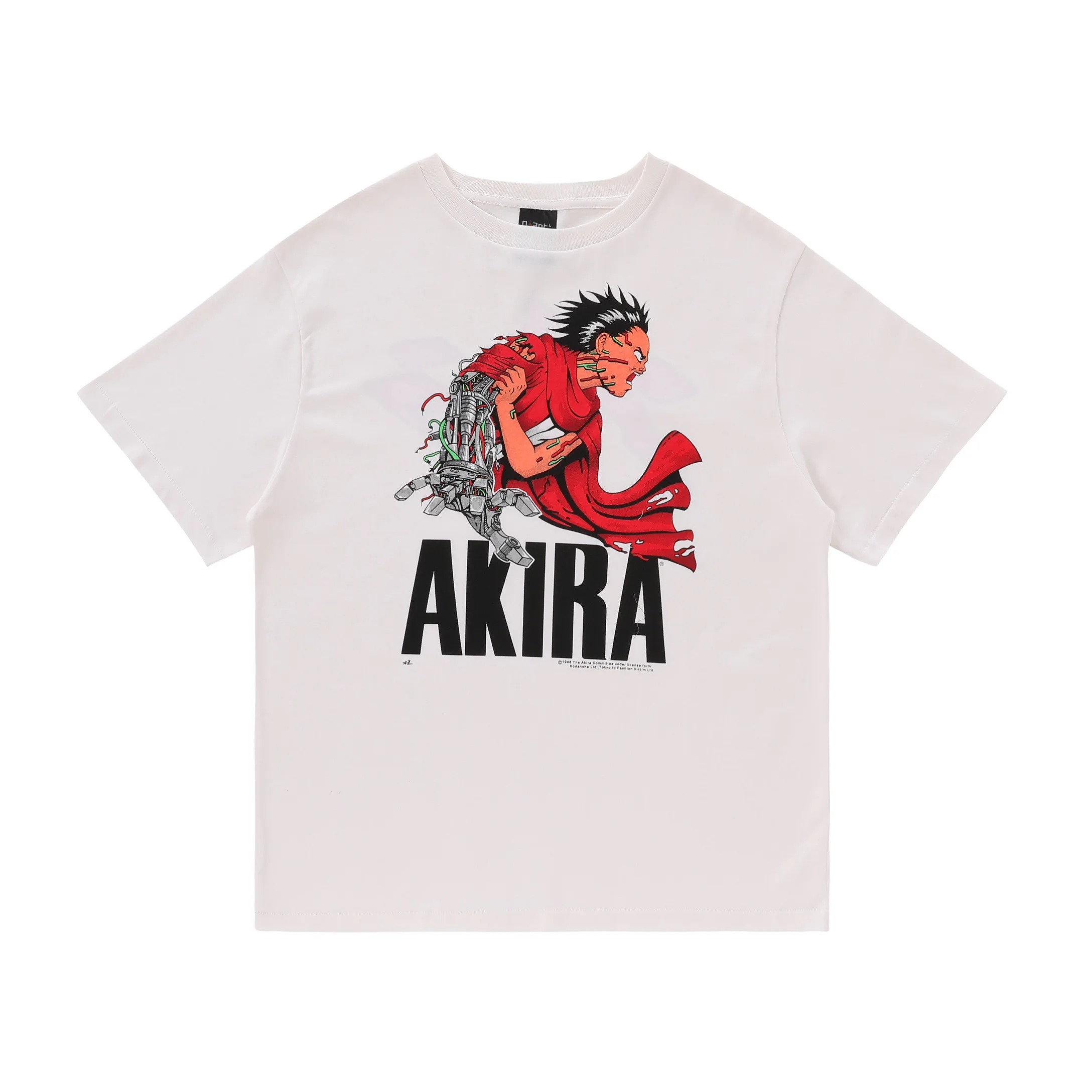Anime Men tshirt Oversized Summer Short-Sleeved T-shirt Retro mechanical Arm Akira Devil White T shirt
Anime Men tshirt Oversized Summer Short-Sleeved T-shirt Retro mechanical Arm Akira Devil White T shirt