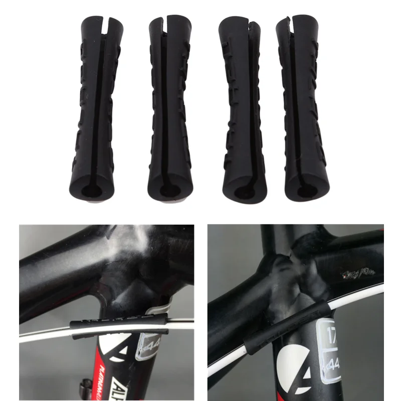 4pcs Bicycle Brake Cable Housing Mtb Rubber Protective Sleeve Brake Cable Protectors Guides Bike Accessories
4pcs Bicycle Brake Cable Housing Mtb Rubber Protective Sleeve Brake Cable Protectors Guides Bike Accessories