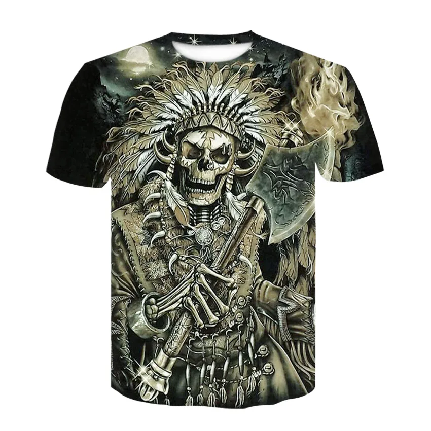Fashion summer new men t-shirt 3D skull harajuku fashion short sleeve Tops street round neck Unisex T-shirt casual tops
Fashion summer new men t-shirt 3D skull harajuku fashion short sleeve Tops street round neck Unisex T-shirt casual tops