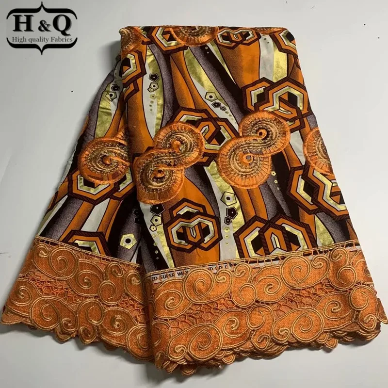 H&Q latest african batik lace wax fabric 100% cotton embroidery 6 yards/piece nigerian guipure laces water soluble fabrics H1146
H&Q latest african batik lace wax fabric 100% cotton embroidery 6 yards/piece nigerian guipure laces water soluble fabrics H1146
