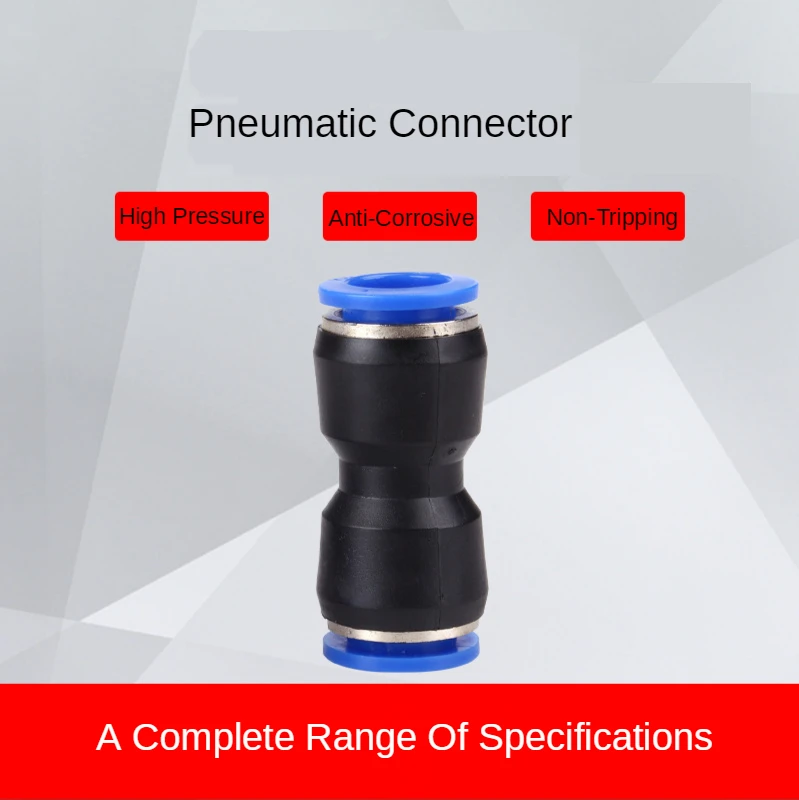 Pu Plastic Straight Connector Gas Pipe Quick Fittings Quick Plug Pneumatic Element-4-6-8-10-12-14-16
Pu Plastic Straight Connector Gas Pipe Quick Fittings Quick Plug Pneumatic Element-4-6-8-10-12-14-16
