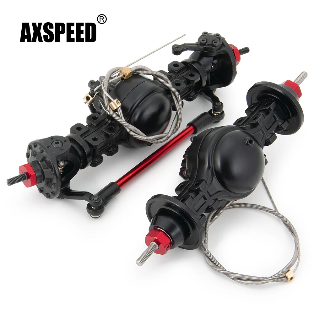 Передняя/задняя Встроенная стальная шестерня AXSPEED из металлического сплава для