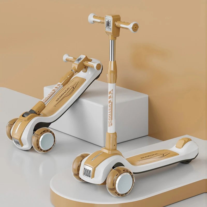 2020 3-Wheel Scooter for Kids Sturdy Wide Deck Folding Scooter Toy with Light & Sound Adjustable 4 Height Levels for 3-12yrs
2020 3-Wheel Scooter for Kids Sturdy Wide Deck Folding Scooter Toy with Light & Sound Adjustable 4 Height Levels for 3-12yrs