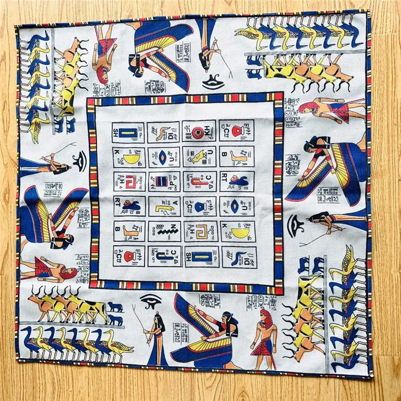 100*100cm Egyptian Characteristics Ceremony Cloth Tablecloth Altar Cloth Horus Isis Goddess Tarot
100*100cm Egyptian Characteristics Ceremony Cloth Tablecloth Altar Cloth Horus Isis Goddess Tarot