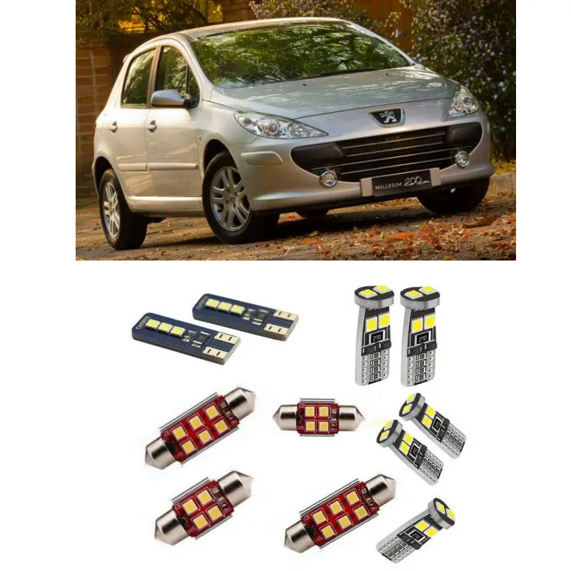 Car Accessories Car Led Interior Light Kit For Peugeot 307 mk2 T6 2005 - 2008 Error Free White 6000K Super Bright
Car Accessories Car Led Interior Light Kit For Peugeot 307 mk2 T6 2005 - 2008 Error Free White 6000K Super Bright