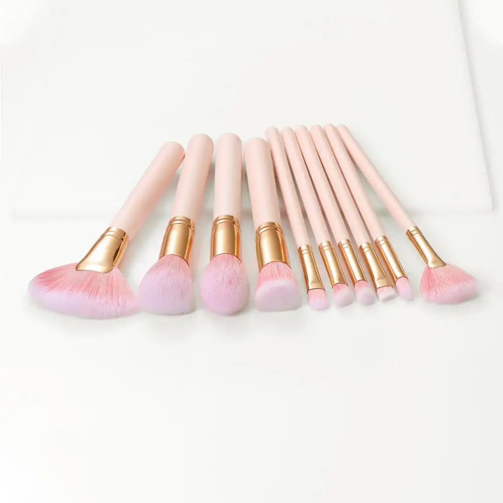 10 Pieces Makeup Brushes Set Eye Shadow Foundation Powder Eyeliner Eyelash Lip Make Up Brush Cosmetic Beauty Tool Kit
10 Pieces Makeup Brushes Set Eye Shadow Foundation Powder Eyeliner Eyelash Lip Make Up Brush Cosmetic Beauty Tool Kit