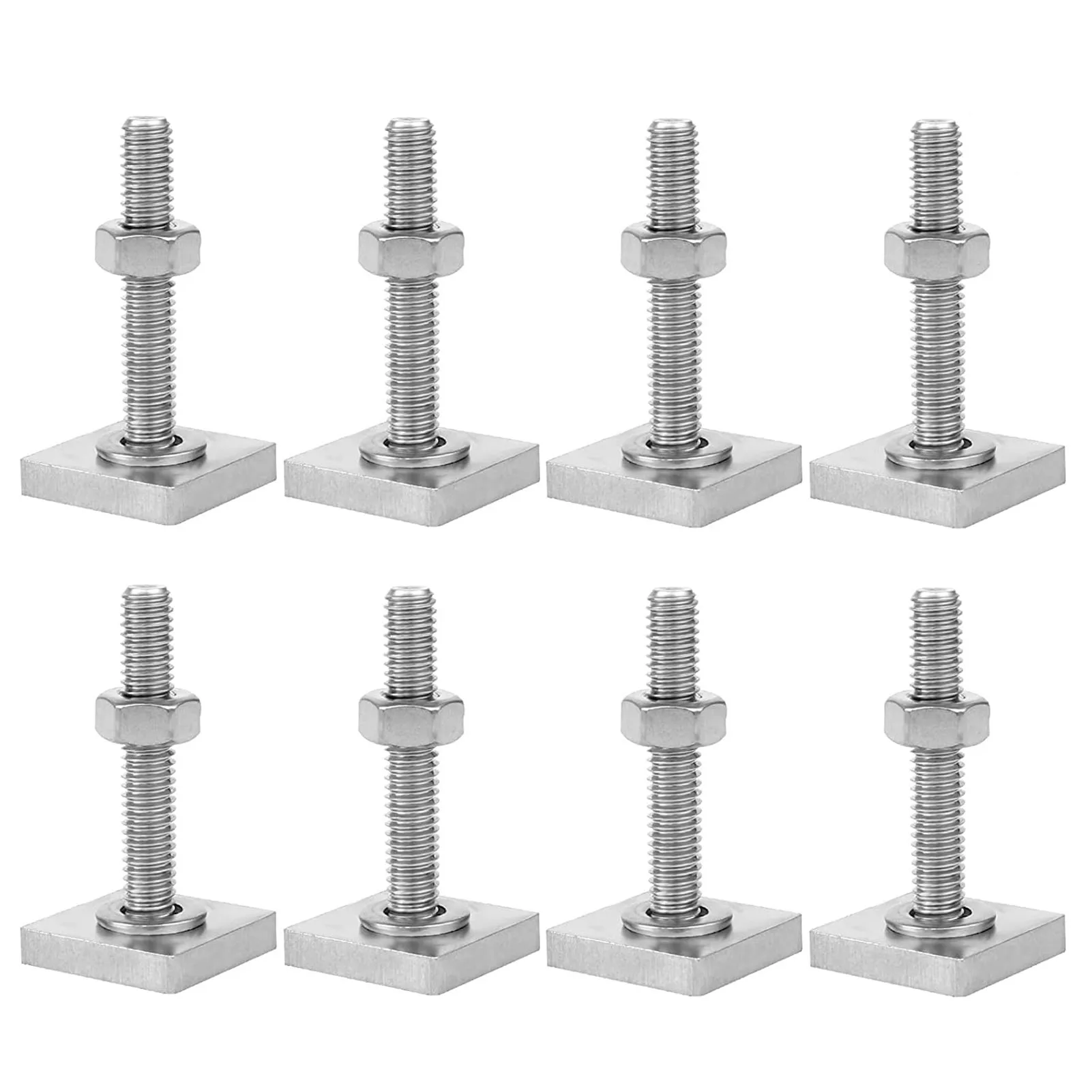 6/8Pcs Car Roof Rack Bolts Stainless Steel Widely Used Square Bolts Fitting Kit M6 T Track Bolts Roof Luggage Accessories
6/8Pcs Car Roof Rack Bolts Stainless Steel Widely Used Square Bolts Fitting Kit M6 T Track Bolts Roof Luggage Accessories