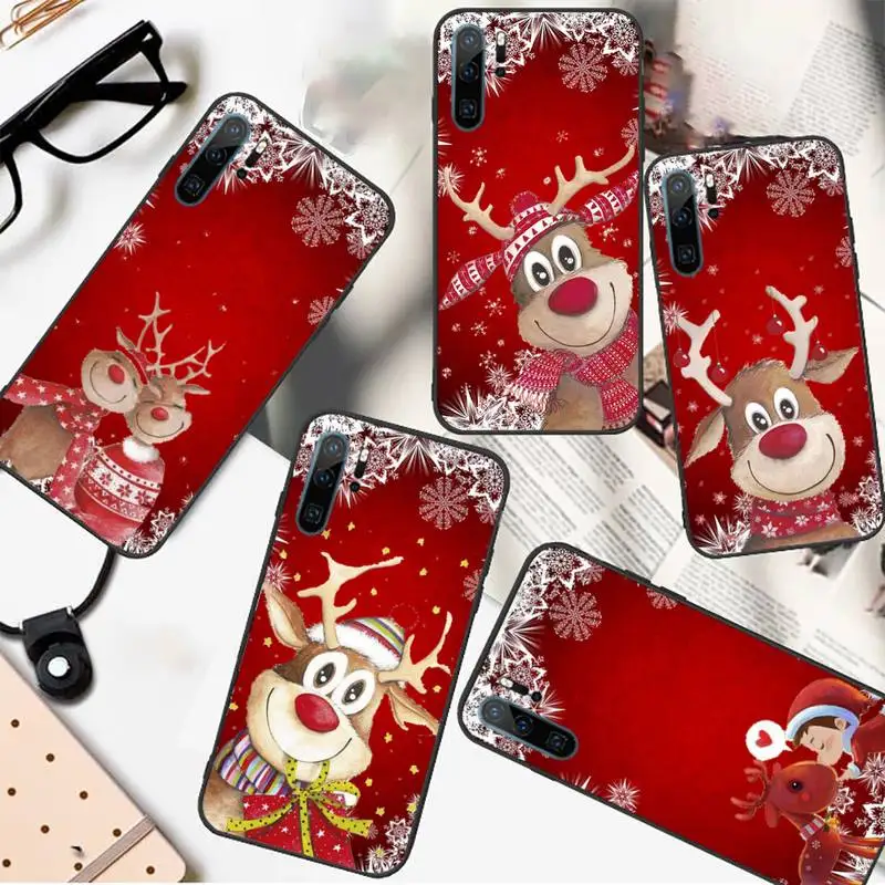 Marry Christmas New Year Deer Phone Case For Huawei honor Mate P 10 20 30 40 i 9 8 pro x Lite smart 2019 nova 5t
Marry Christmas New Year Deer Phone Case For Huawei honor Mate P 10 20 30 40 i 9 8 pro x Lite smart 2019 nova 5t