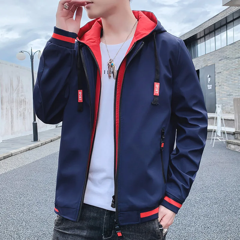 Jacket men's spring and autumn leisure hooded thin 2021 new processing custom work clothes men's coat
Jacket men's spring and autumn leisure hooded thin 2021 new processing custom work clothes men's coat