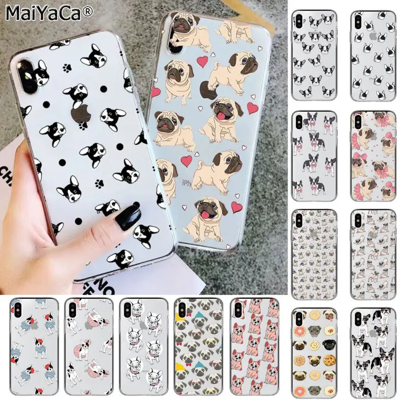MaiYaCa Cute Pug French Bulldog Luxury Phone Cover for iphone 13 11 pro XS MAX 8 7 6 6S Plus X 5 5S SE XR cover
MaiYaCa Cute Pug French Bulldog Luxury Phone Cover for iphone 13 11 pro XS MAX 8 7 6 6S Plus X 5 5S SE XR cover