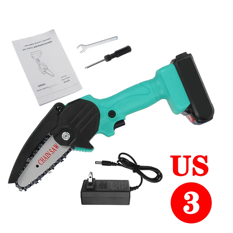 24V 550W Electric Chain Saw, Rechargeable Lithium Battery, Pruning Branches, Cutting Wood and Trees,Garden Woodworking Tool
24V 550W Electric Chain Saw, Rechargeable Lithium Battery, Pruning Branches, Cutting Wood and Trees,Garden Woodworking Tool