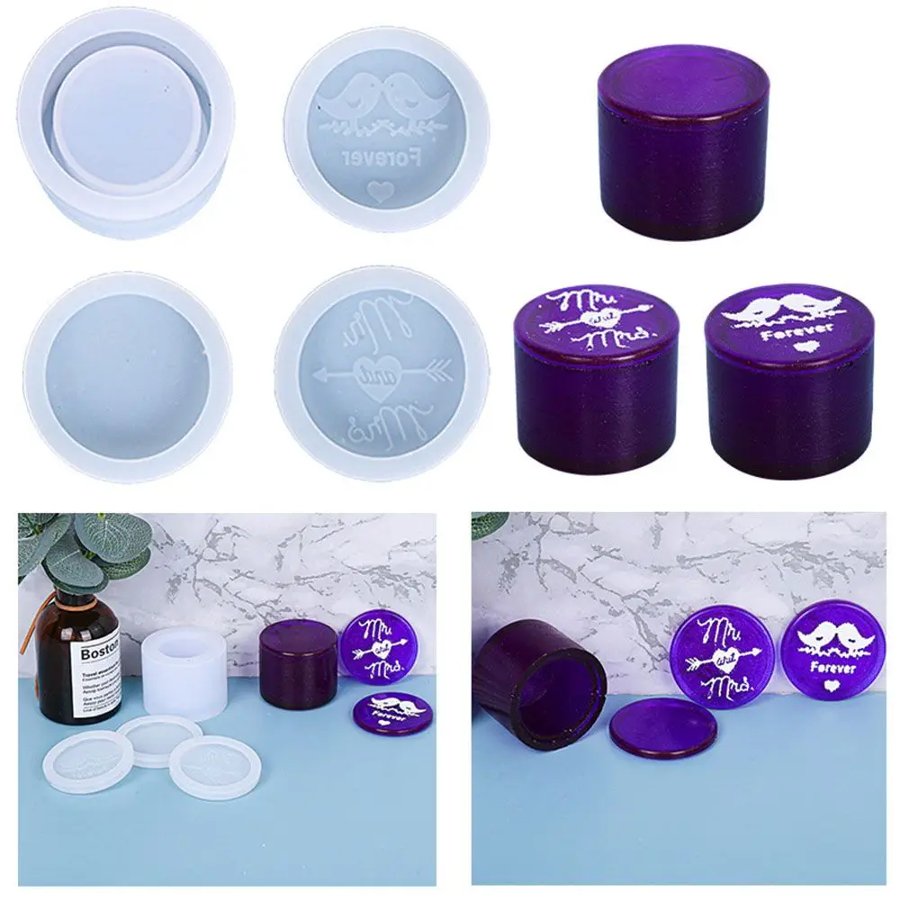 Home Decoration Ornaments Crafts DIY Couple Ring Box Mold Resin Jewelry Molds UV Epoxy Jewelry Making Tools
Home Decoration Ornaments Crafts DIY Couple Ring Box Mold Resin Jewelry Molds UV Epoxy Jewelry Making Tools