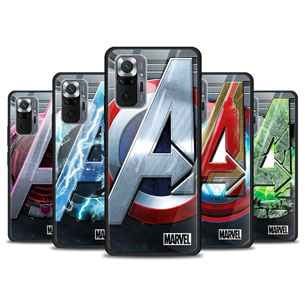 Marvel logo for Xiaomi Redmi Note 10 Pro Max 10S 9T 9S 9 8T 8 7 Pro 5G Luxury Tempered Glass Phone Case Cover
Marvel logo for Xiaomi Redmi Note 10 Pro Max 10S 9T 9S 9 8T 8 7 Pro 5G Luxury Tempered Glass Phone Case Cover