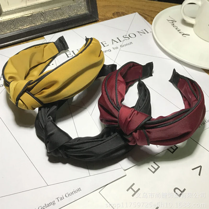 Однотонный тканевый ободок для волос, повязка на голову, тюрбан для женщин, Широкий пластиковый ободок для волос, ободок для волос, аксессуа... 
Однотонный тканевый ободок для волос, повязка на голову, тюрбан для женщин, Широкий пластиковый ободок для волос, ободок для волос, аксессуа...