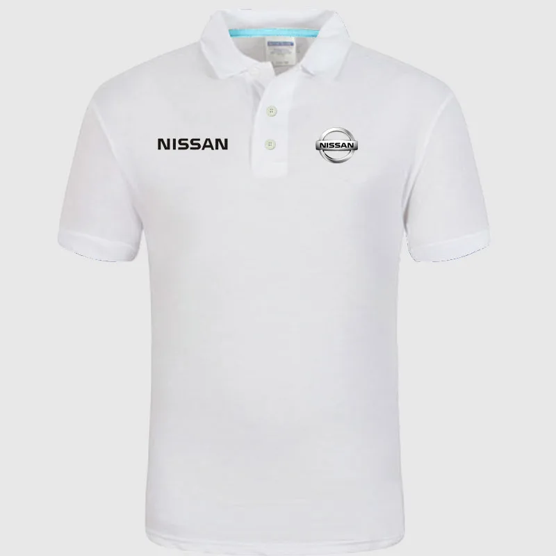 Высокое качество логотип crocodil Nissan Polo Классическая брендовая мужская рубашка