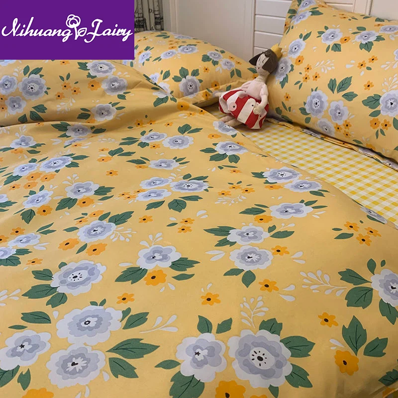 Korean net red banana leaf four-piece single student dormitory sheet duvet cover three-piece 4 bedding
Korean net red banana leaf four-piece single student dormitory sheet duvet cover three-piece 4 bedding