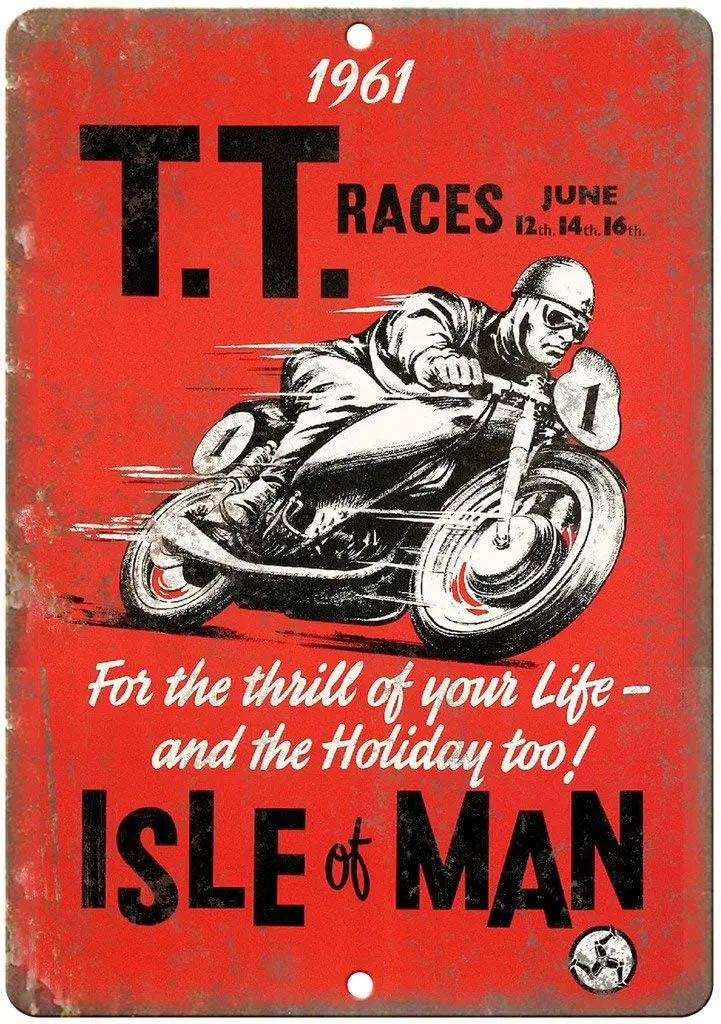 Rose flight tt RACES isle of man motorcycle tin wall sign metal plaque poster warning sign iron painting art decor for bar cafe
Rose flight tt RACES isle of man motorcycle tin wall sign metal plaque poster warning sign iron painting art decor for bar cafe