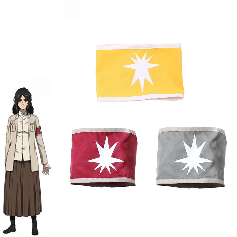 Eren Jaeger Armband Cosplay Mikasa Ackerman Cosplay Costume Attack on Titan Off-White Trench Red Gray Yellow Armband NEW
Eren Jaeger Armband Cosplay Mikasa Ackerman Cosplay Costume Attack on Titan Off-White Trench Red Gray Yellow Armband NEW