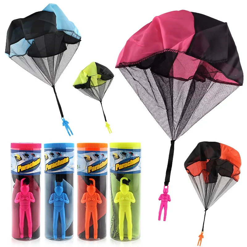 Hot Selling Stall 4-Color Children Hand-Tossed Parachute Toy Soldier Parachute Outdoor CHILDREN'S Toy Barrel
Hot Selling Stall 4-Color Children Hand-Tossed Parachute Toy Soldier Parachute Outdoor CHILDREN'S Toy Barrel