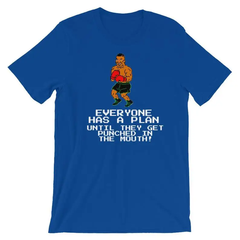 Mike Tyson Everyone Has A Plan T-Shirt Summer Cotton Short Sleeve O-Neck Men's T Shirt Gift New S-3XL
Mike Tyson Everyone Has A Plan T-Shirt Summer Cotton Short Sleeve O-Neck Men's T Shirt Gift New S-3XL