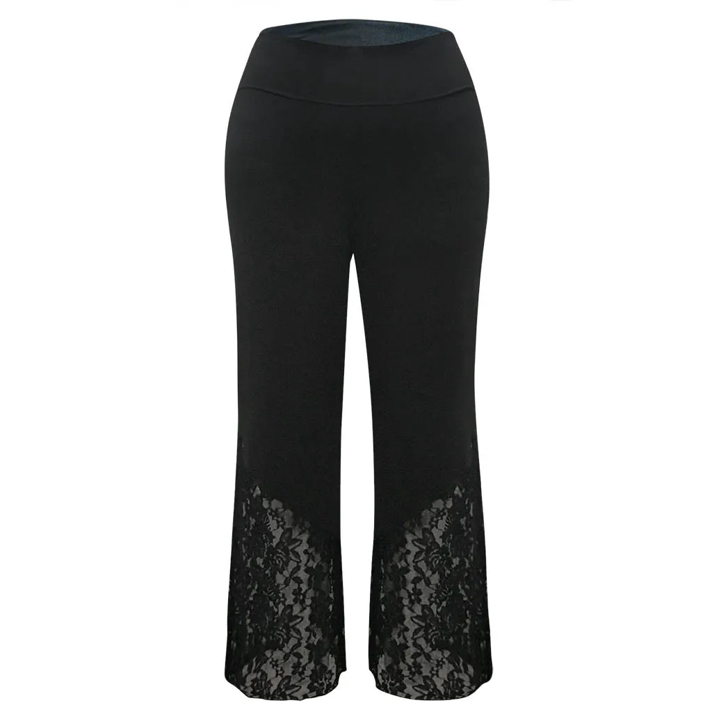 2021 Women Casual Plus Size Lace Loose Wide Leg Leggings Sports Pants Leggings Sports Quality Pleasantly D4
2021 Women Casual Plus Size Lace Loose Wide Leg Leggings Sports Pants Leggings Sports Quality Pleasantly D4