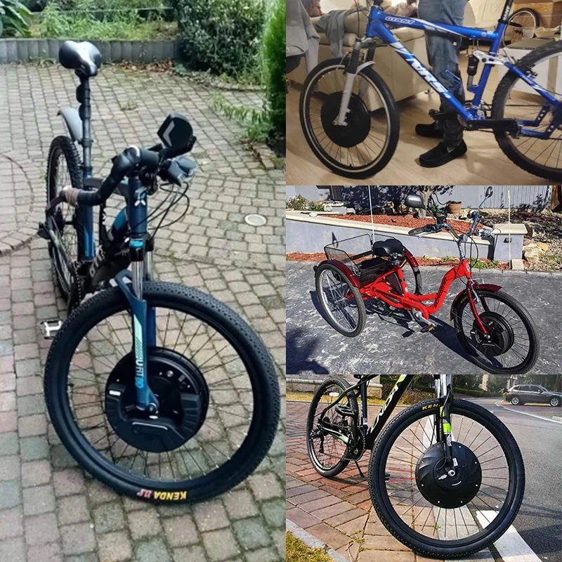EU STOCK Ebike Conversion Kit Front Hub Motor Wheel Electric Bicycle Conversion Kit 26"27.5"29"700C MTB Road Bike APP Control
EU STOCK Ebike Conversion Kit Front Hub Motor Wheel Electric Bicycle Conversion Kit 26"27.5"29"700C MTB Road Bike APP Control