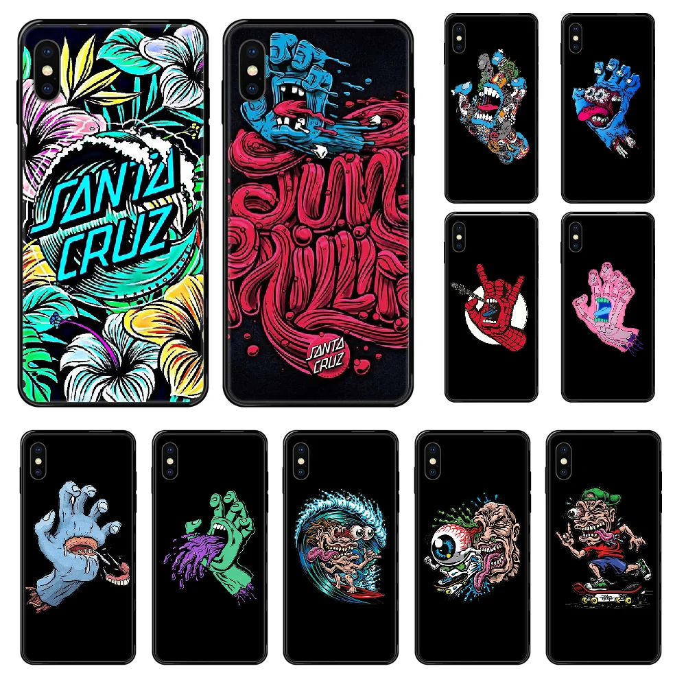 Santa Cruz Skateboards Art Phone case For iphone 4 4s 5 5S SE 5C 6 6S 7 8 plus X XS XR 11 PRO MAX 2020 black 3D hoesjes trend
Santa Cruz Skateboards Art Phone case For iphone 4 4s 5 5S SE 5C 6 6S 7 8 plus X XS XR 11 PRO MAX 2020 black 3D hoesjes trend