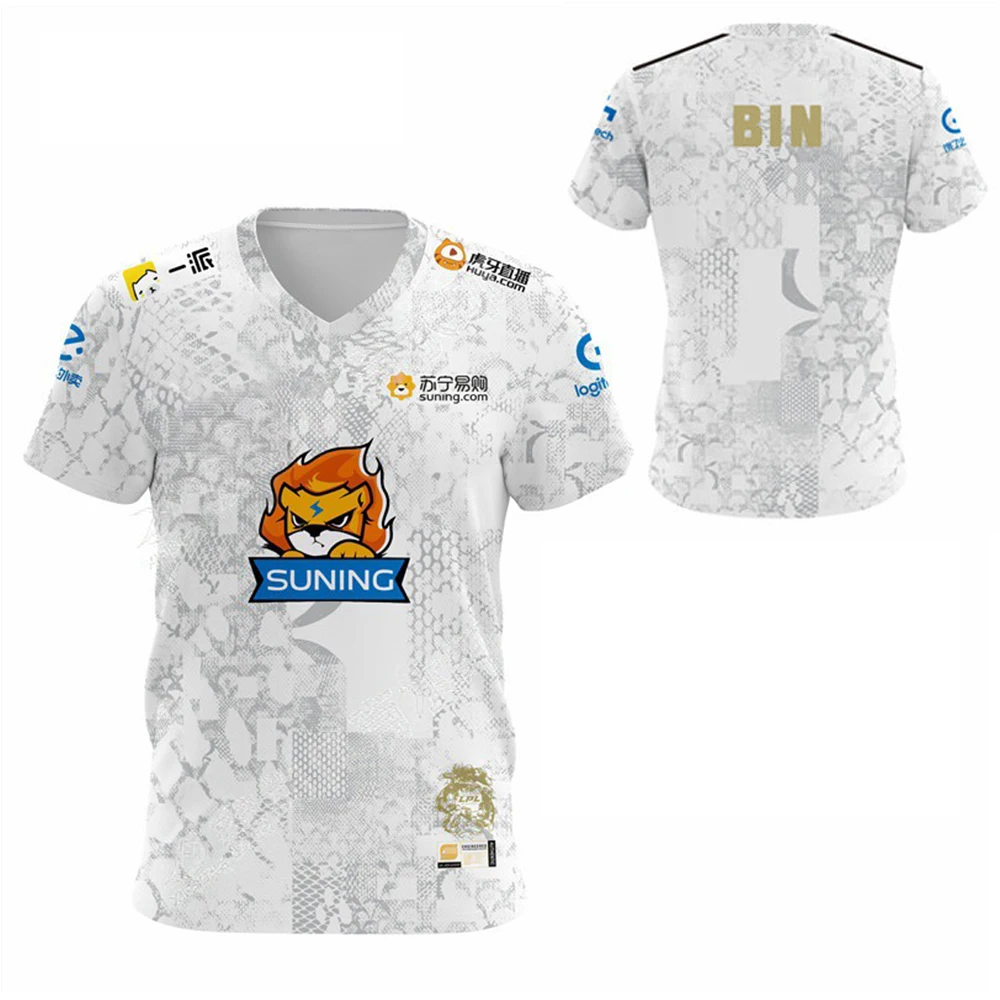 Новинка лета 2021, униформа для спортивной команды, униформа для спортивной команды E-sports форма для соревнований LOL LPL SN может быть изготовлена ... 
Новинка лета 2021, униформа для спортивной команды, униформа для спортивной команды E-sports форма для соревнований LOL LPL SN может быть изготовлена ...