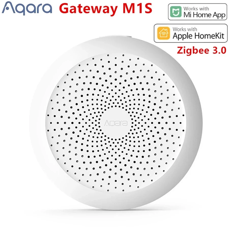 New Original Aqara Hub M1S Gateway RGB Led Night Light Wireless Zigbee Connect Remote Work For Apple Homekit Mihome App
New Original Aqara Hub M1S Gateway RGB Led Night Light Wireless Zigbee Connect Remote Work For Apple Homekit Mihome App