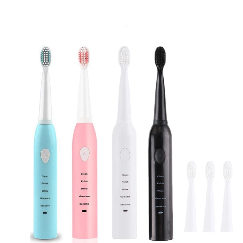 New Electric Waterproof Soft Toothbrush USB Charging Sonic Vibration Five-speed Adult Toothbrush
New Electric Waterproof Soft Toothbrush USB Charging Sonic Vibration Five-speed Adult Toothbrush