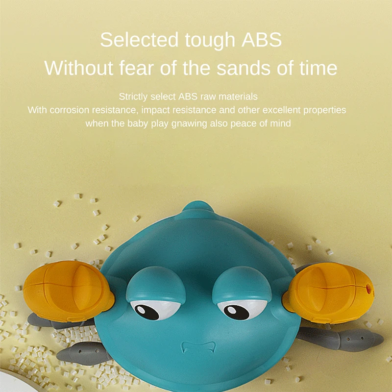 Cartoon Crab Bathtub Toy Baby Bath Toy Fun Game Playing Move On The Water Surface Newborn Boys Girls Toys For Children 
Cartoon Crab Bathtub Toy Baby Bath Toy Fun Game Playing Move On The Water Surface Newborn Boys Girls Toys For Children